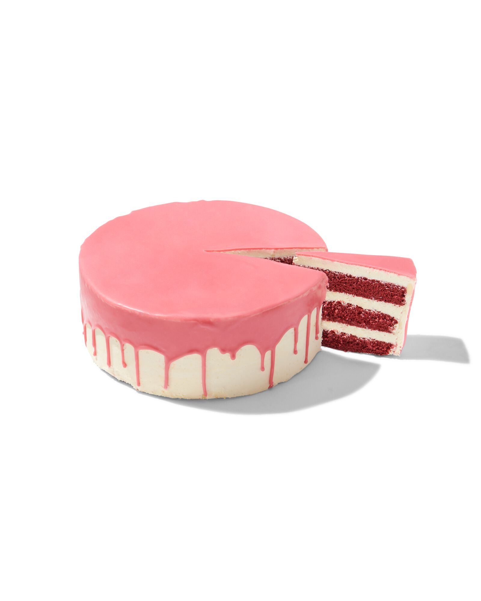 HEMA Dripcake Roze Red Velvet 24 P. (roze)