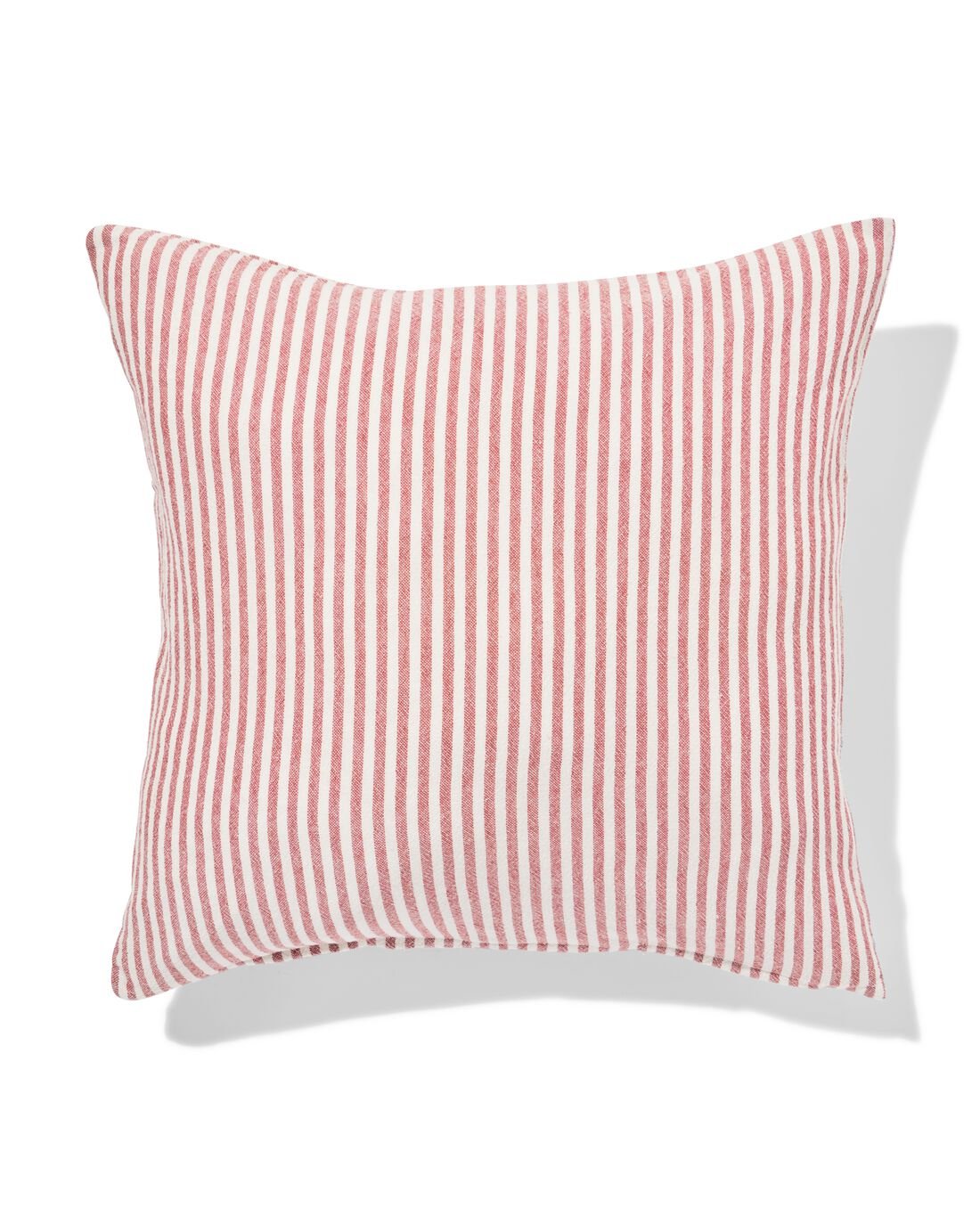 HEMA Kussenhoes 50x50cm Katoen Strepen Terra (terra)