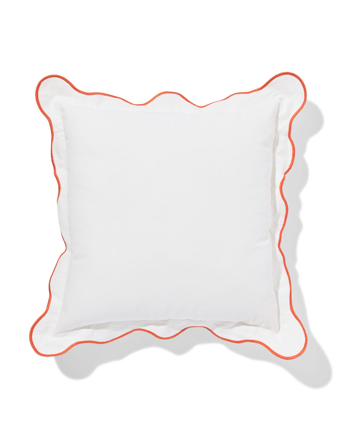 HEMA Kussen 45x45cm Katoen Met Rand Crème (creme)