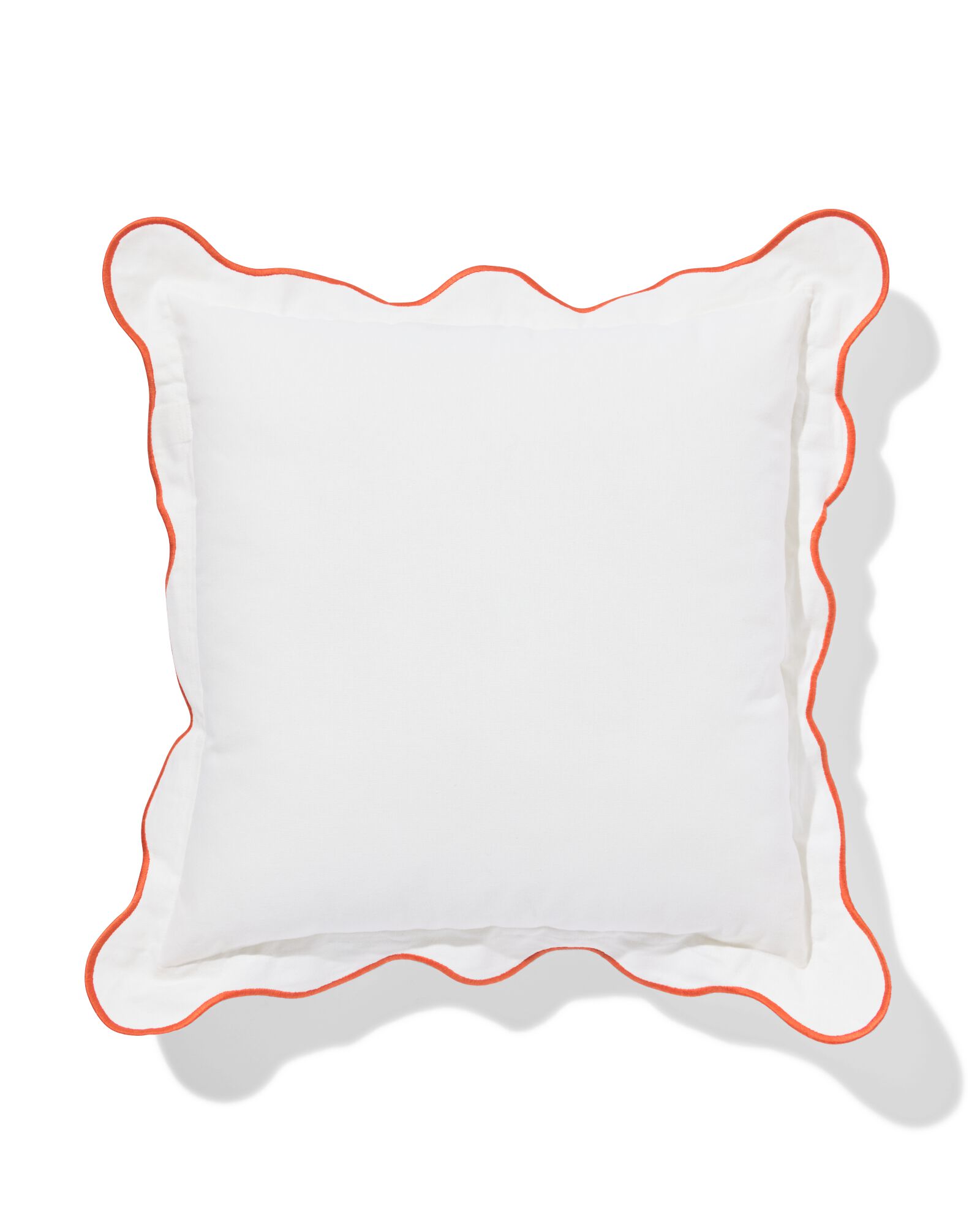 HEMA Kussen 45x45cm Katoen Met Rand Crème (creme)