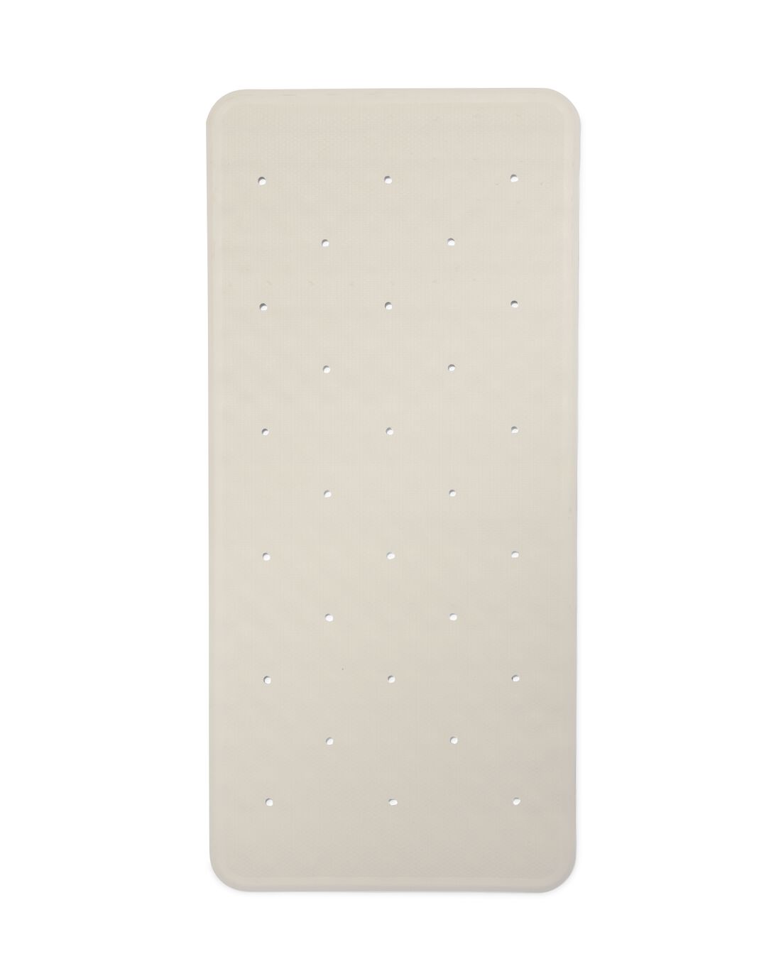 HEMA Badmat 34x74 Rubber Anti-slip Wit (wit)