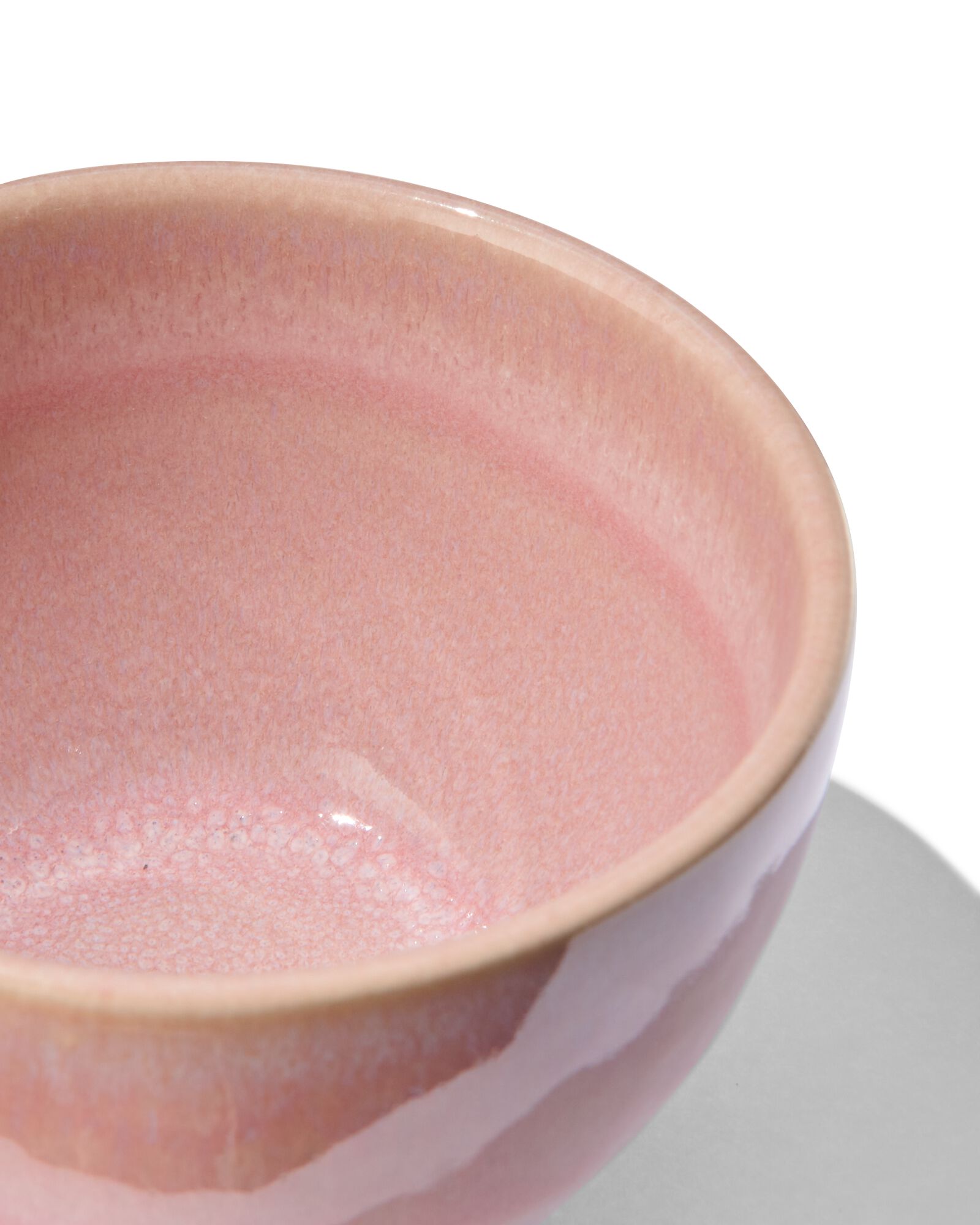 HEMA Schaal Ø10cm Porto Reactief Glazuur Roze (roze)