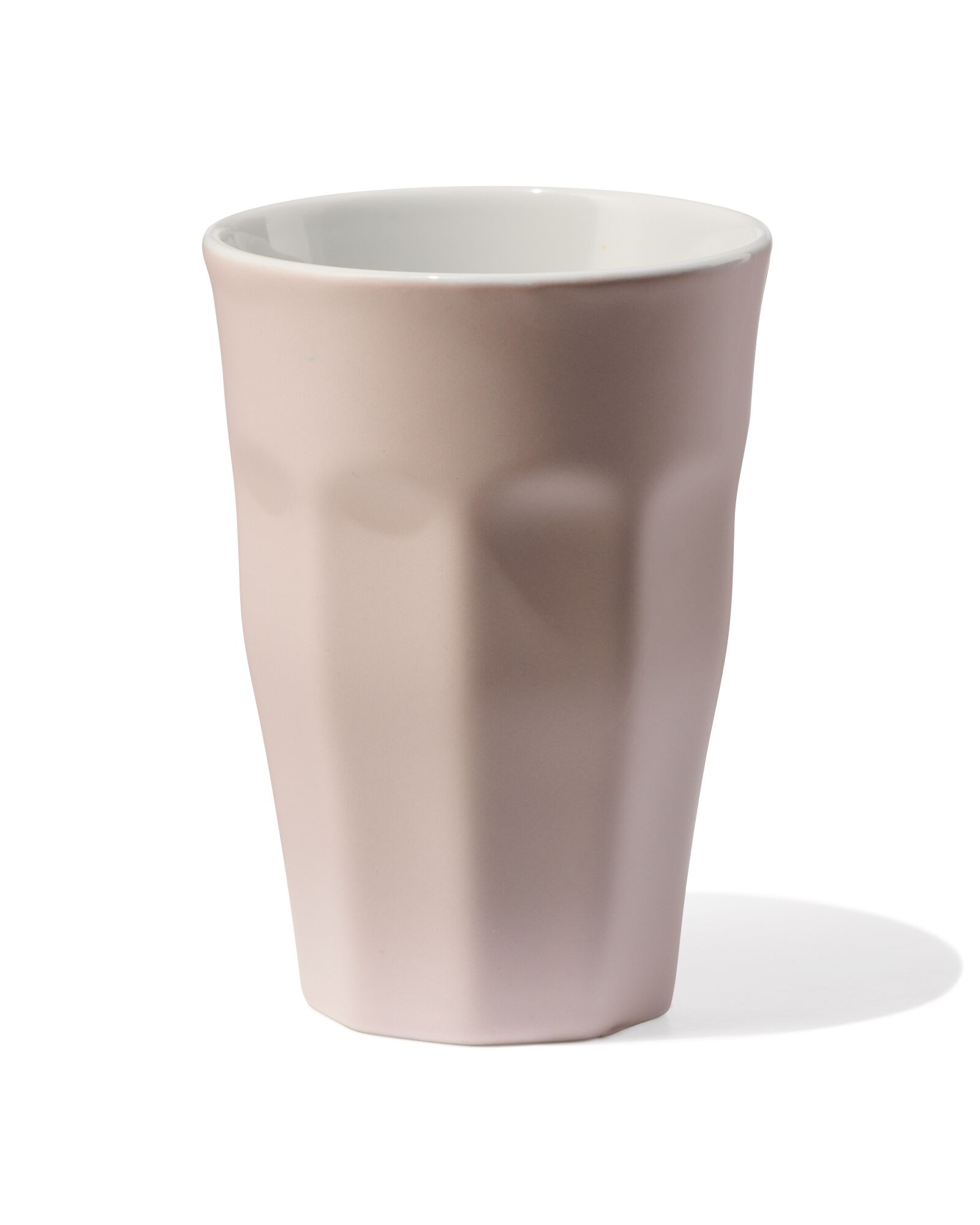 HEMA HEMA Mok 330ml Mirabeau Aardewerk Mat Lichtroze (lichtroze)