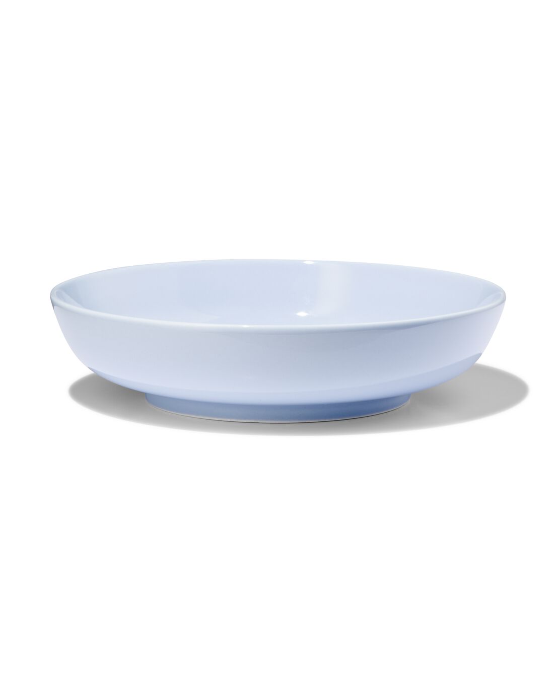 HEMA HEMA Diep Bord Ø22cm Tafelgenoten New Bone Blauw (lichtblauw)