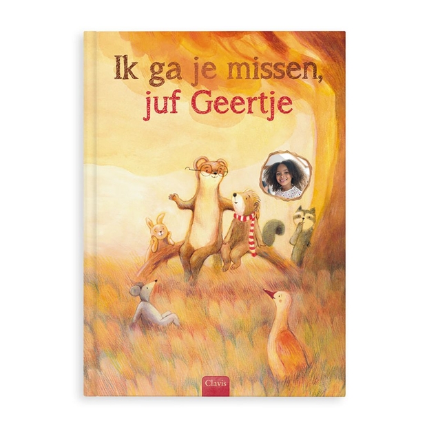 ik ga je missen juf/meester