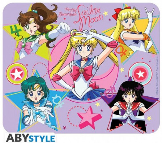Sailor Moon Gaming Muismat - Sailor Warriors