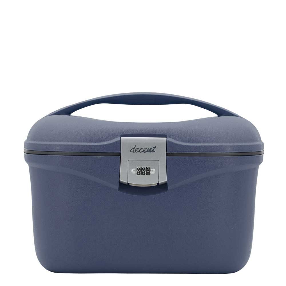 Decent Sportivo Beautycase donker blauw hardcase koffer