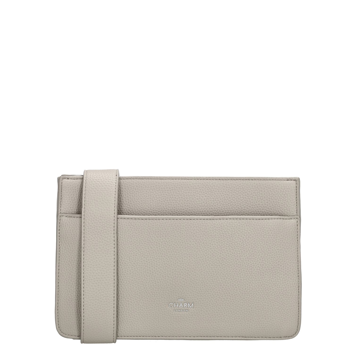 Charm London Princeton Shoulderbag lightgrey damestas
