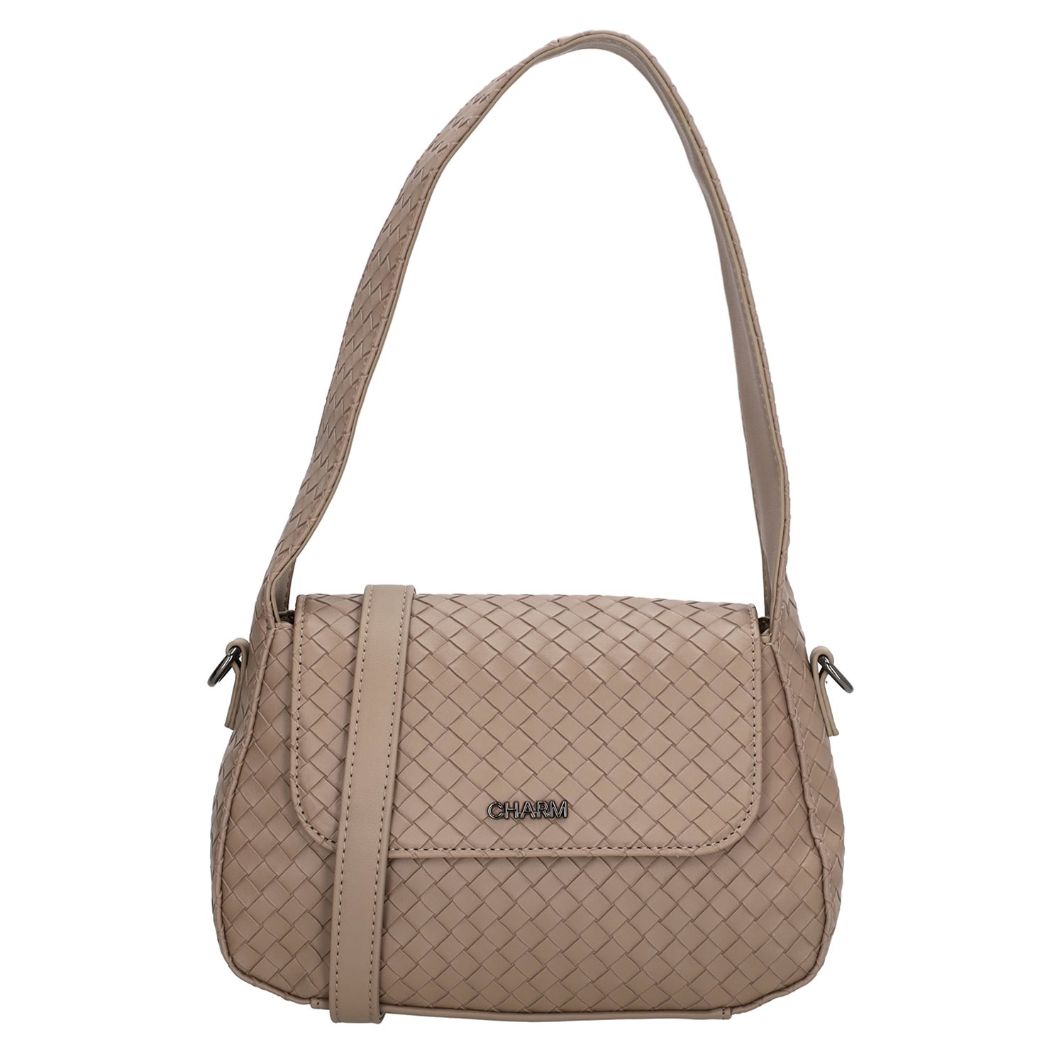 Charm London Mirabello Shoulderbag taupe damestas
