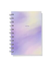 HEMA Notitieboek Space A6 (paars)