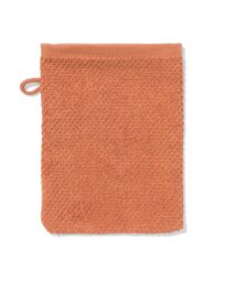 HEMA HEMA Tweedekans Washand 16x21cm Recycled Katoen Terra (terra)
