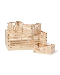HEMA HEMA Klapkrat Letterbord Recycled Beige (beige)