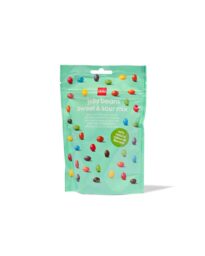 HEMA Zoete En Zure Jellybeans - 200 Gram