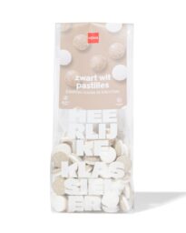 HEMA Zwart Wit Pastilles 150g