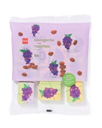 HEMA Bio Rozijnen Uitdeelzak - 9 Stuks