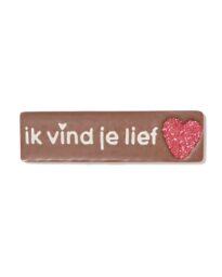 HEMA Melkchocoladereep Ik Vind Je Lief 75gram