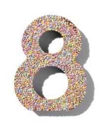 HEMA Chocolade Feestcijfer 8 Met Discodip