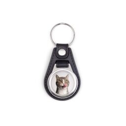 sleutelhanger met foto - rond
