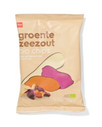 HEMA HEMA Bio Groentechips Zeezout 75g