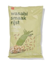 HEMA Zilvervliesrijstchips Met Wasabismaak 60gram