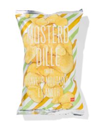 051 Aardappelchips Mosterd En Dille 125gr
