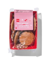 HEMA Stroopwafels Met Chocolade En Hartjes 145gram