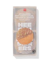 HEMA HEMA Stroopwafels
Met Melkchocolade,
Karamel En Zeezout 231g