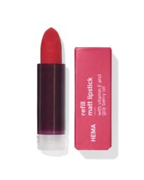 HEMA HEMA Navulling Matte Lipstick 65 Classic Red (rood)