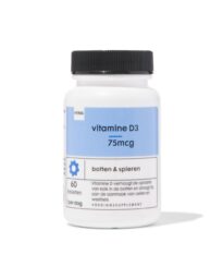 HEMA HEMA Vitamine D3 75mcg - 60 Stuks