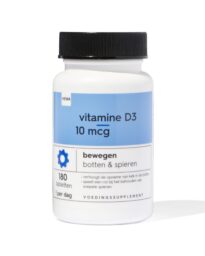 HEMA Vitamine D3 10mcg - 180 Stuks