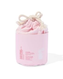 HEMA Herbruikbare Make-up Pads Bamboe Met Was- En Bewaarzakje Ø8cm - 10 Stuks