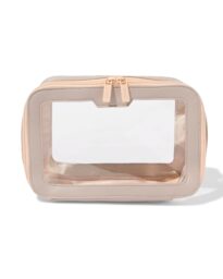 HEMA HEMA Toilettas 24x15x8cm Transparant
