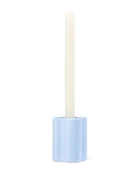 HEMA Kandelaar M Keramiek Golf Blauw (blauw)