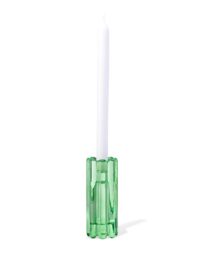 HEMA Kandelaar M Glas Ribbel Groen (groen)