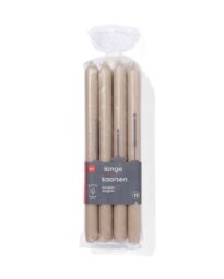 HEMA Lange Huishoudkaarsen Ø2.2x29 - 12 Stuks Naturel (naturel)