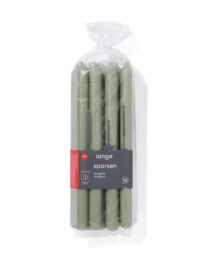 HEMA Lange Huishoudkaarsen Ø2.2x29 - 12 Stuks Lichtgroen (lichtgroen)