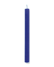 HEMA Huishoudkaars Ø2.2x24cm Relief Blauw (blauw)
