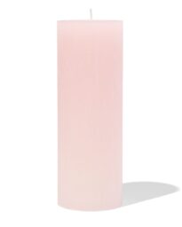 HEMA Rustieke Kaars Ø7x19cm Lichtroze (lichtroze)
