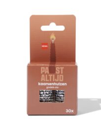 HEMA HEMA Kaarsenhulzen - Zilver - 30 Stuks (zilver)