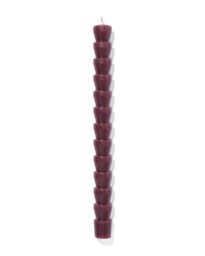 HEMA Lange Huishoudkaars Ø2.2x22 Diabolo Donker Rood (donkerrood)