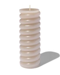 HEMA Stompkaars 5.5x15cm Ribbel Naturel (naturel)