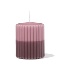 HEMA Stompkaars ⌀7x8cm Rib Roze (roze)