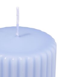 HEMA Stompkaars ⌀7x13cm Rib Blauw (blauw)