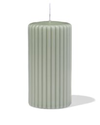 HEMA Stompkaars ⌀7x13cm Rib Groen (groen)