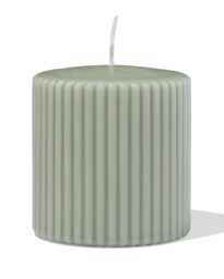 HEMA Stompkaars ⌀10x10cm Rib Groen (groen)