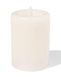 HEMA Led Kaars ⌀7.5x10cm Ivoor (ivoor)