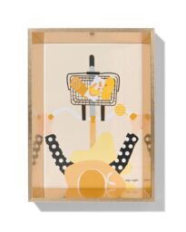 HEMA Fotolijst 10x15cm Goud Hout Facetrand Goud (goud)
