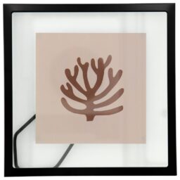 HEMA Fotolijst 15x15cm Zwart Metaal Floating (zwart)
