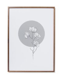 HEMA Fotolijst 50x70cm Notenkleur Massief Hout (hout)