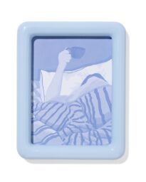 HEMA Fotolijst 15x20cm Lichtblauw Hout (blauw)